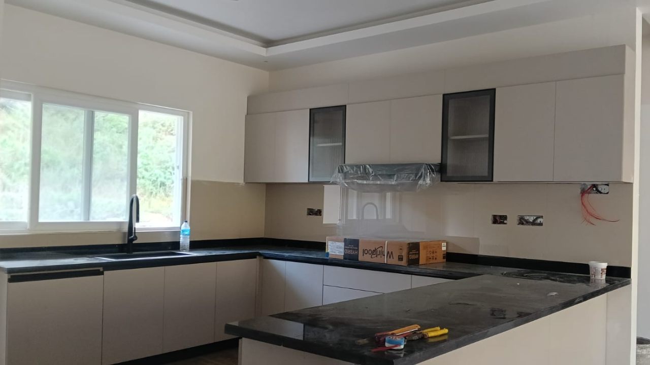 U Shaped Modular Kitchen